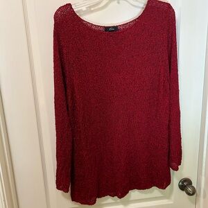 Elegant Red Sweater